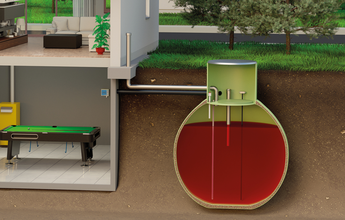 Erdtanks - Heizöl sicher unterirdisch lagern mit 30 Jahren Garantie
