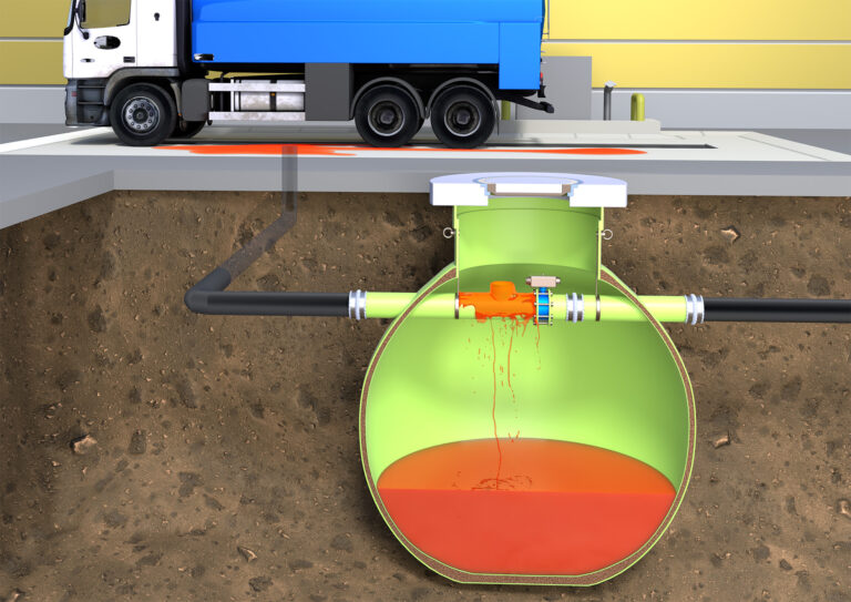 Sicherheitsauffangbecken von Haase
