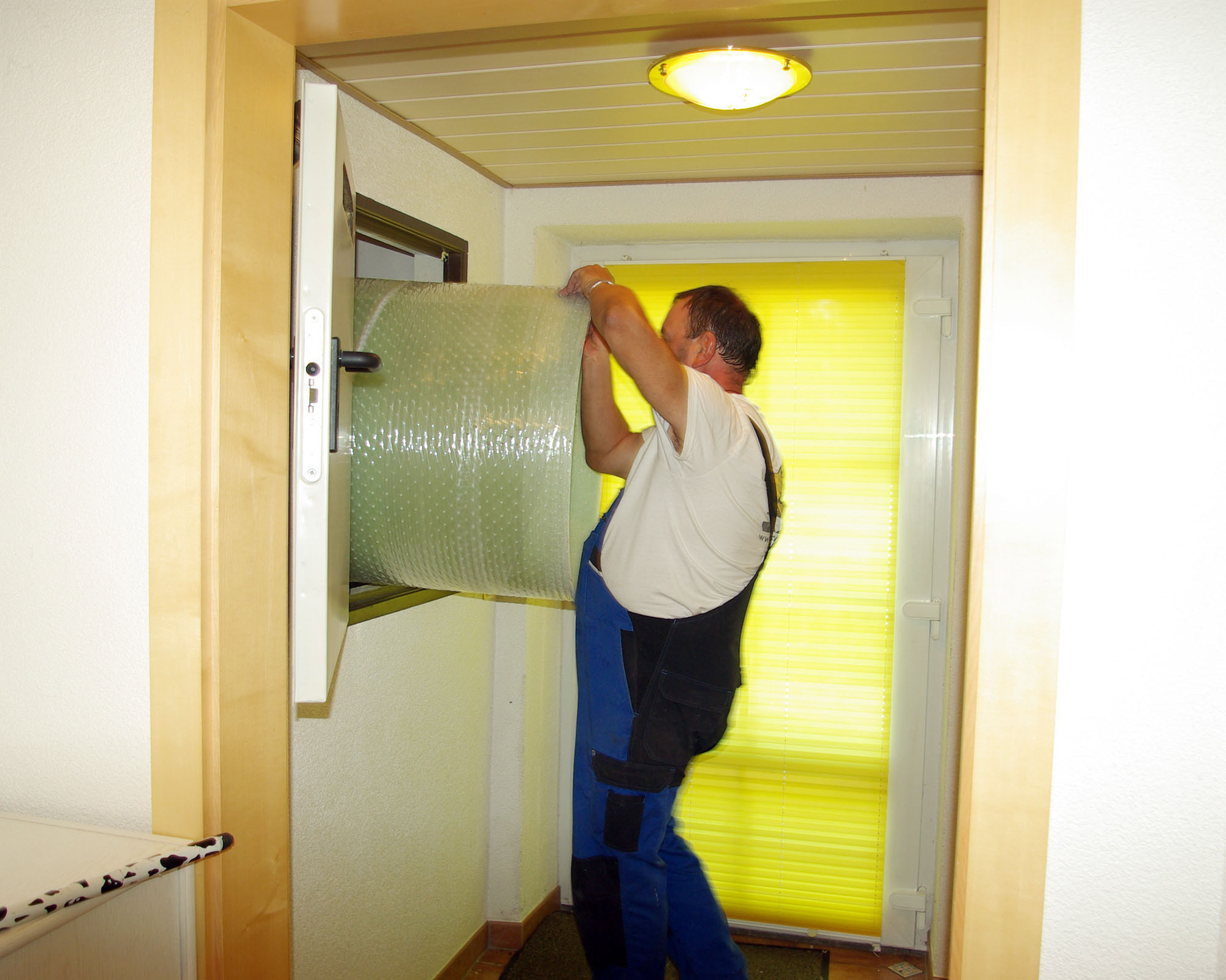 The Haase basement tank can be installed in any basement.