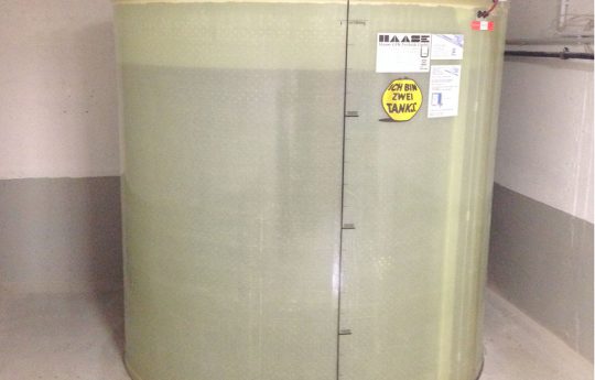The Haase basement tank can be set up in any earthquake zone in Germany.
