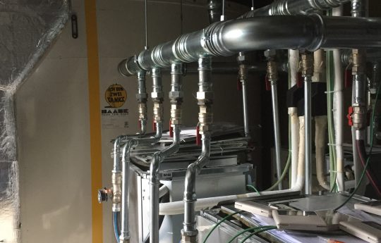 The hot water tank was integrated into the highly efficient hot water system of a hotel with 125 rooms.