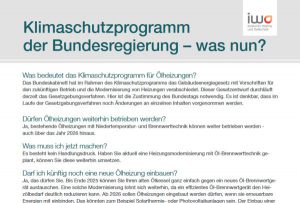 Themenblatt zum Klimaschutzprogramm